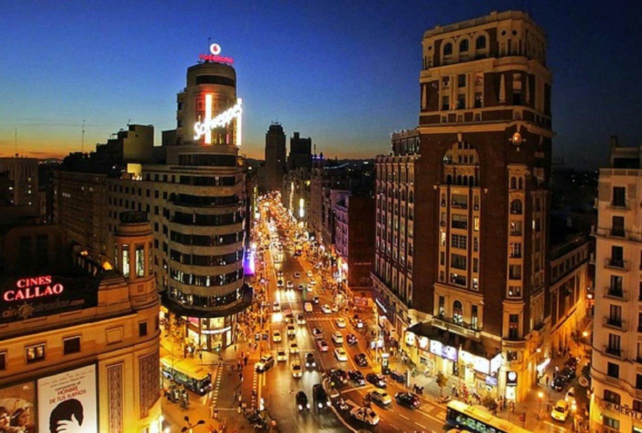 Atico En El Centro De Madrid - Calle Jardines Exteriér fotografie